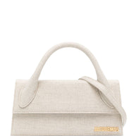 JACQUEMUS Le Chiquito Long Handbag In Grey