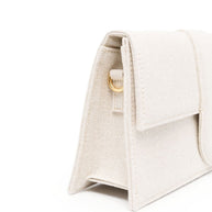 Jacquemus Le Bambino Long Linen Shoulder Bag