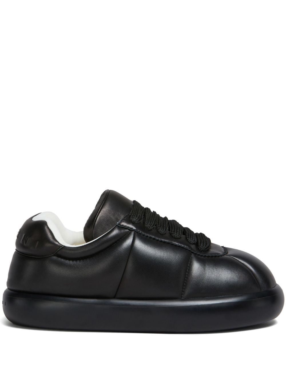 Marni Black Leather BigFoot 2.0 Sneakers