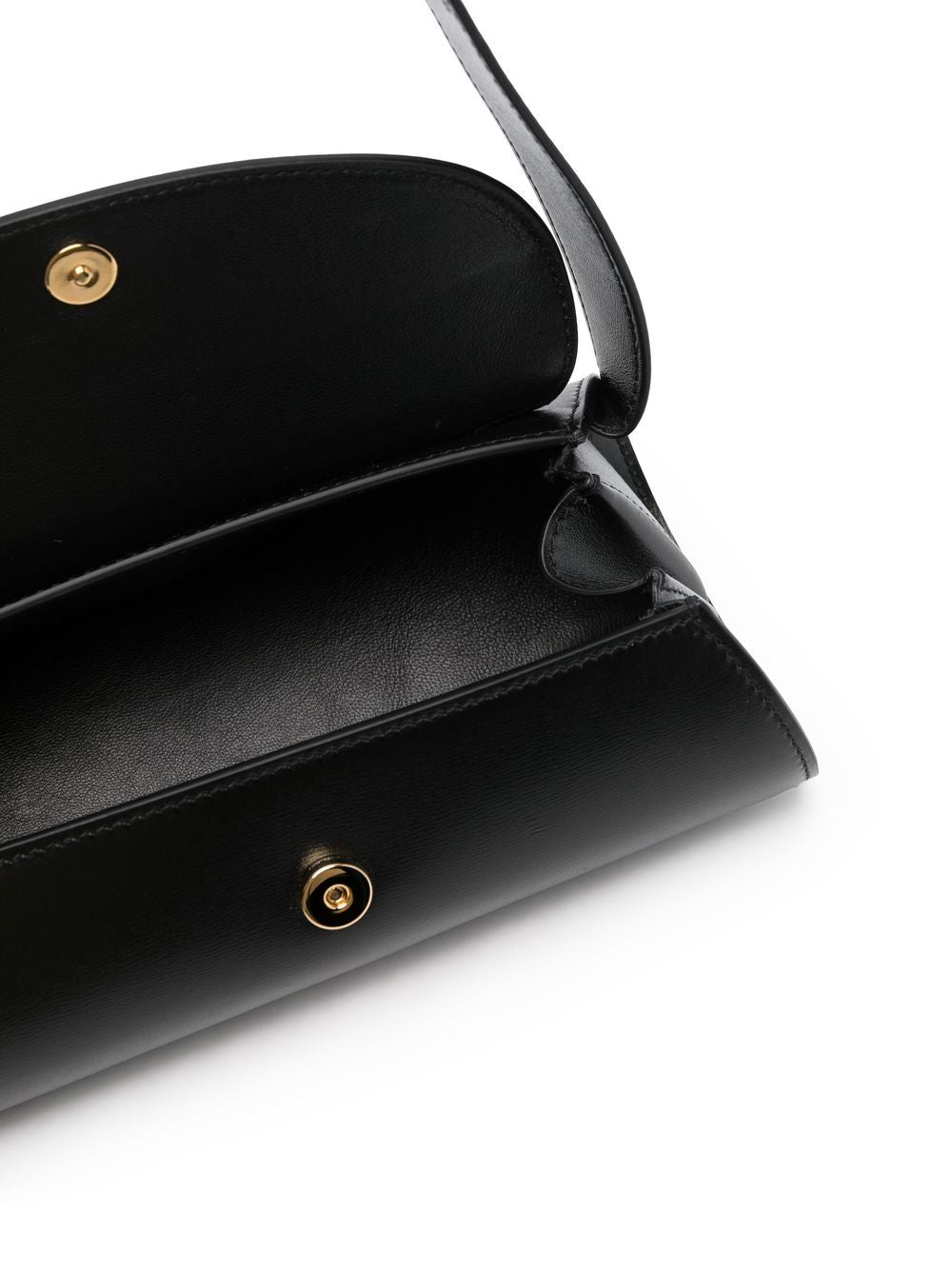 Jil Sander Black Cannolo Shoulder Bag