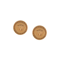 Versace Medusa Earrings In Gold