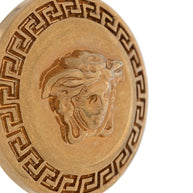 Versace Medusa Earrings In Gold