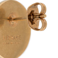 Versace Medusa Earrings In Gold