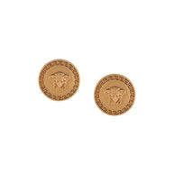 Versace Medusa Earrings In Gold