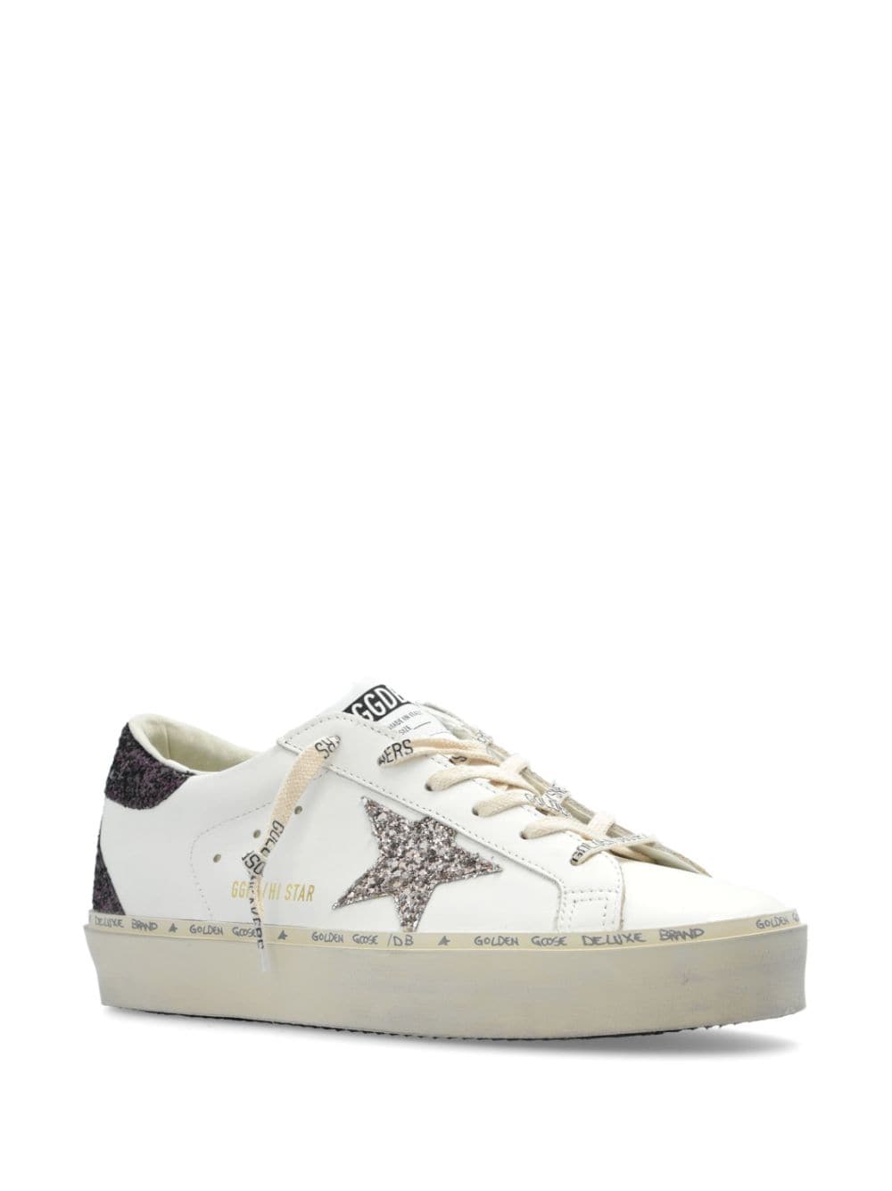 Golden Goose Hi-Star Sneakers Brown