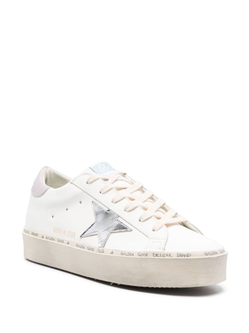 Golden Goose Hi Star Sneakers Lilac