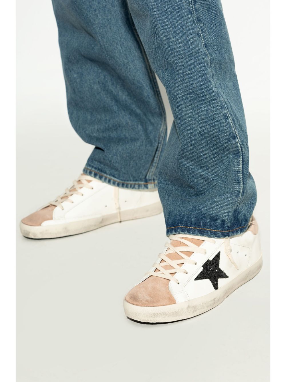 Golden Goose Super-Star Sneakers Powder