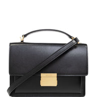 Golden Goose Venezia Leather Handbag In Black