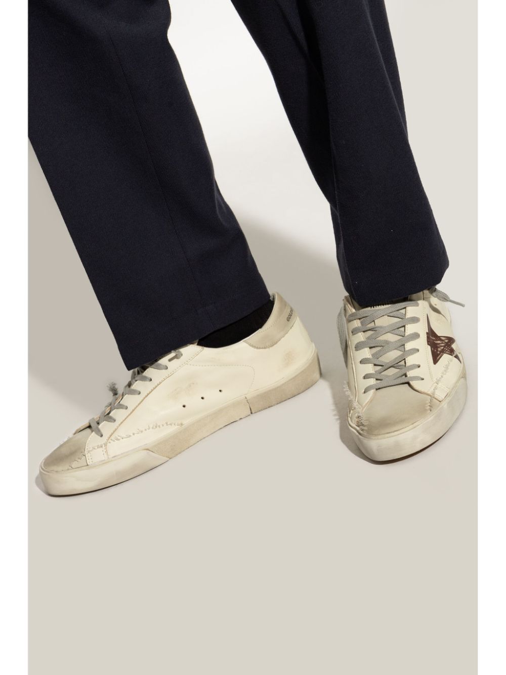 Golden Goose Super-Star Sneakers Brown