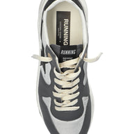 Golden Goose Dad-Star Sneakers Silver