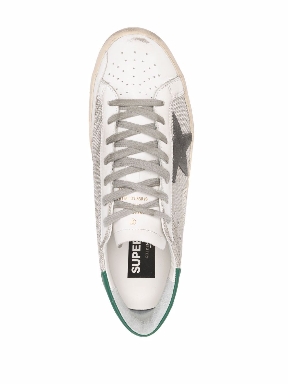 Golden Goose Super-Star Sneakers Silver