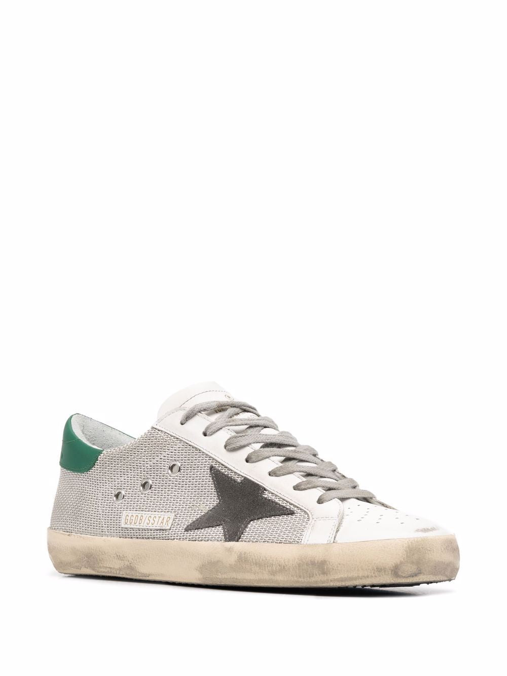 Golden Goose Super-Star Sneakers Silver