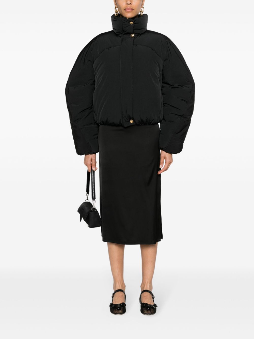 JACQUEMUS The Caraco Cropped Puffer Jacket