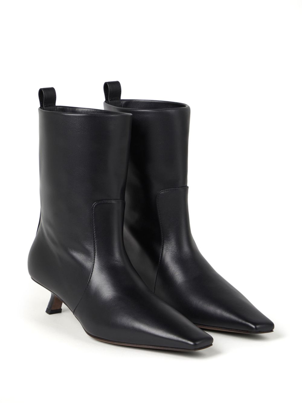 Brunello Cucinelli Leather Ankle Boots