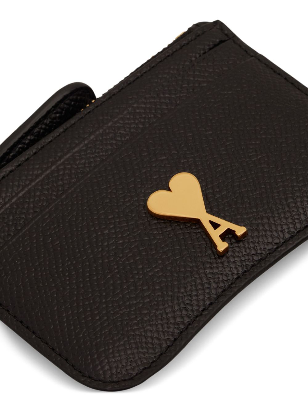 Ami Paris Black leather wallet