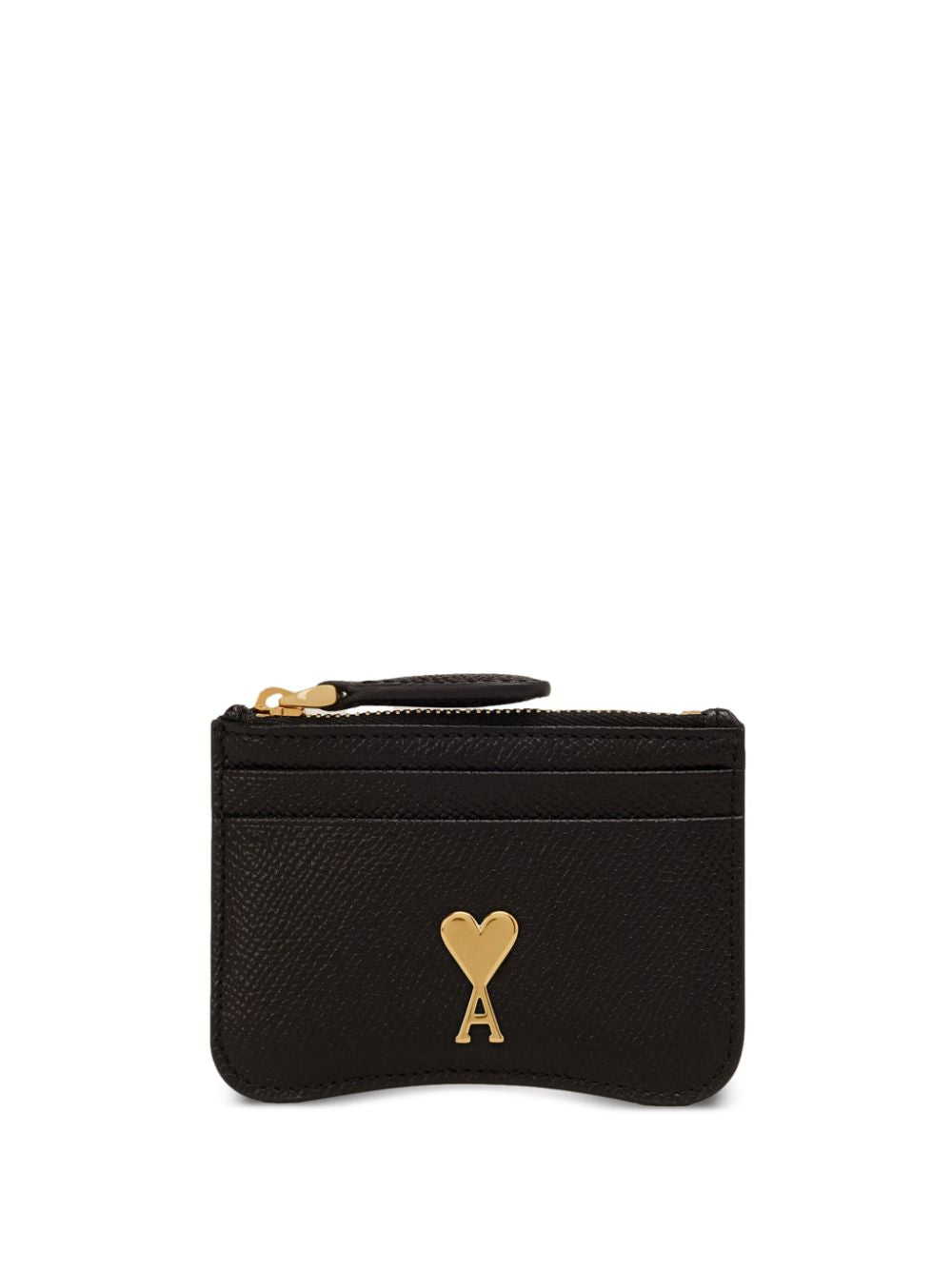 Ami Paris Black leather wallet