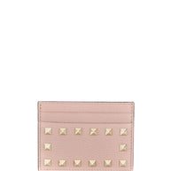 Valentino Garavani Rockstud Leather Card Case
