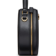 Valentino Garavani VLogo Signature Leather Mini Bag - Black