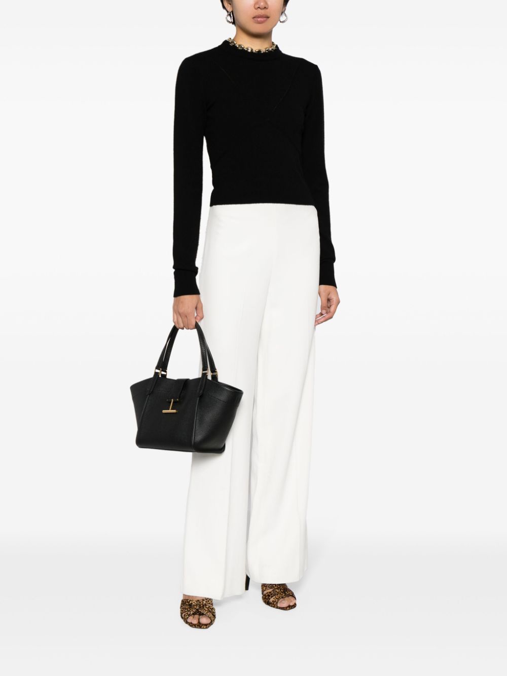 Tom Ford Leather Tote Bag