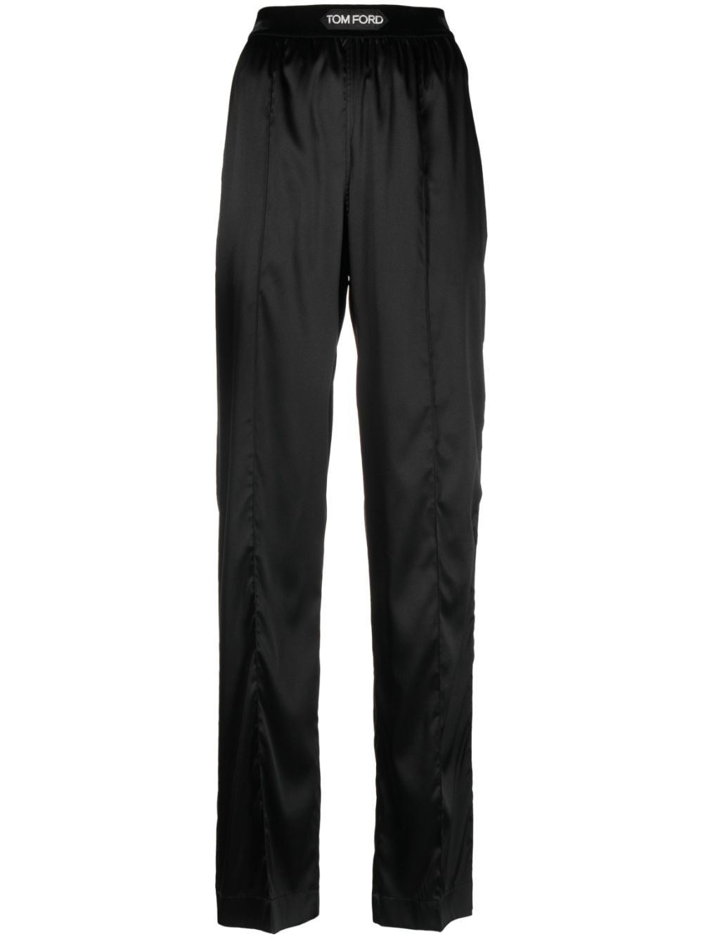 Tom Ford Straight Leg Silk Pants