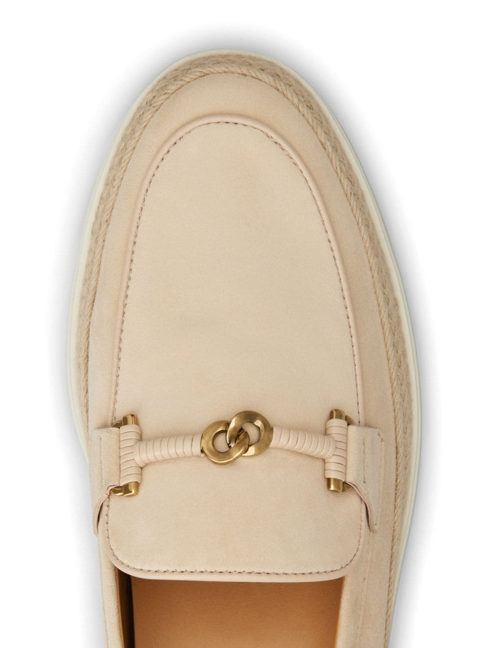 Tod's Beige Suede Loafers