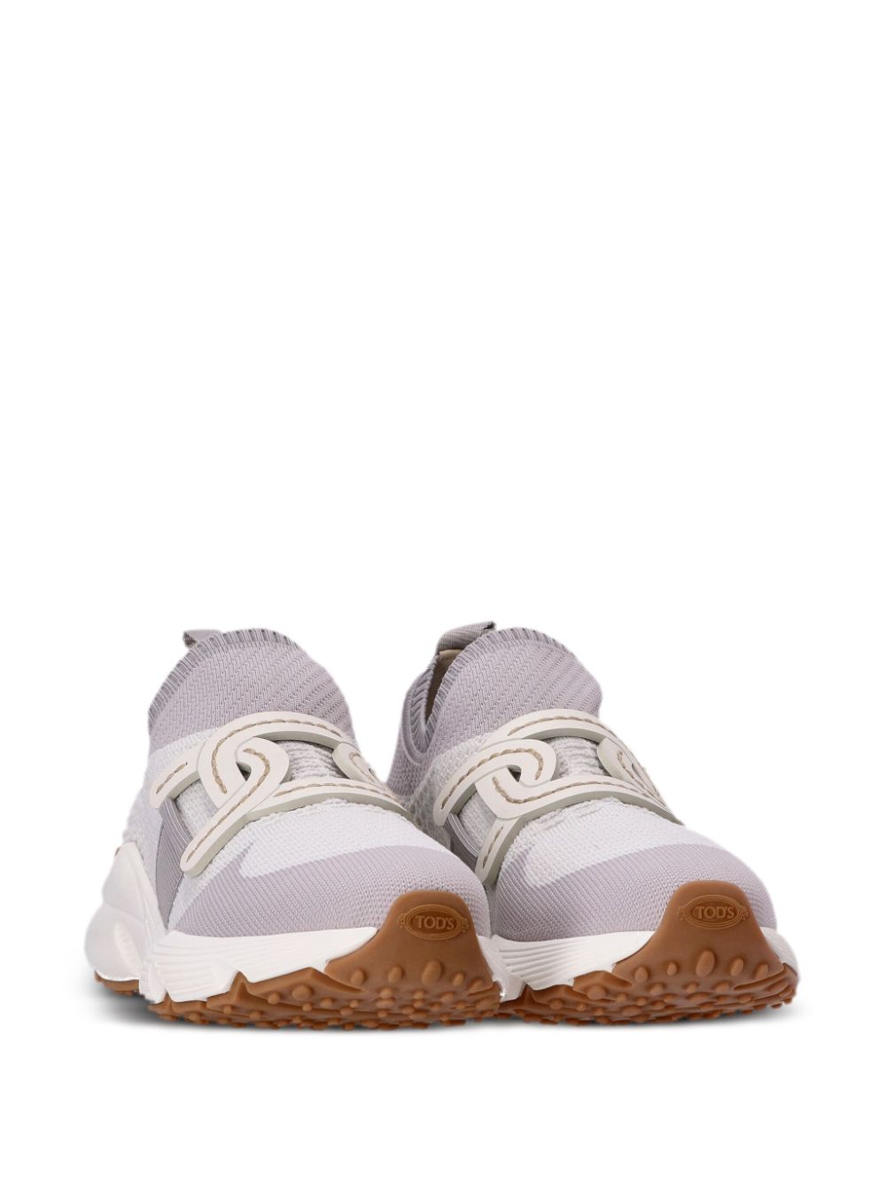 Tod's Kate Technical Fabric Sneakers Grey