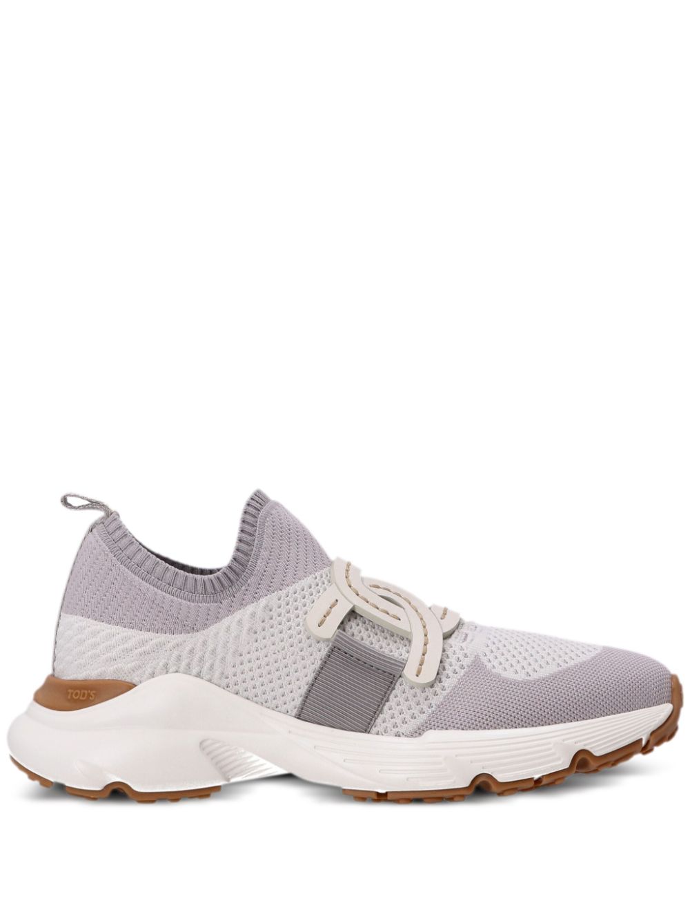 Tod's Kate Technical Fabric Sneakers Grey