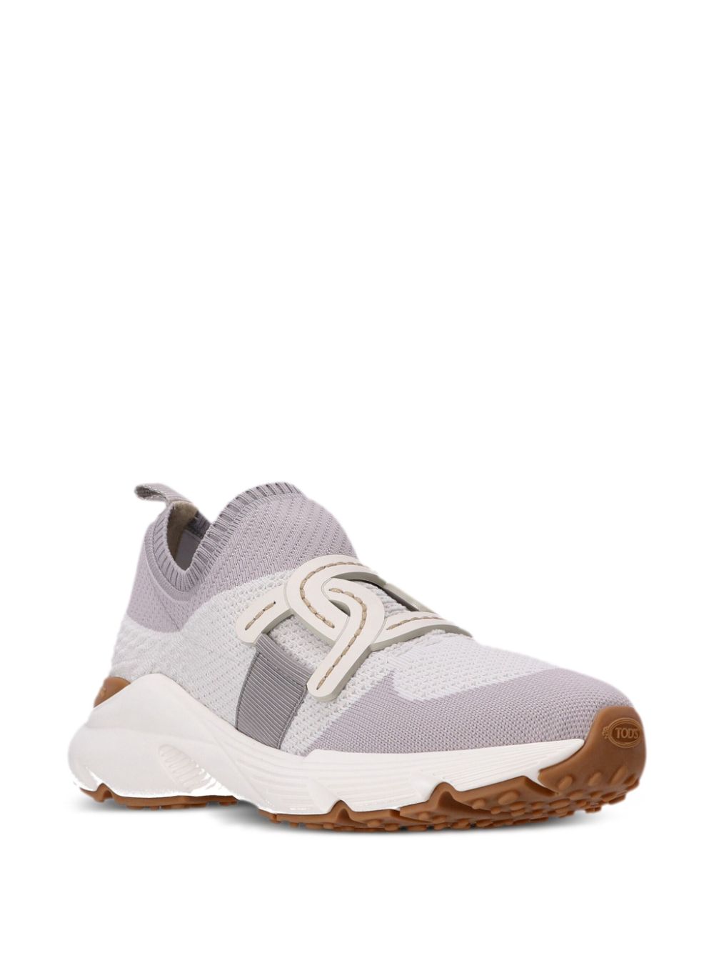 Tod's Kate Technical Fabric Sneakers Grey