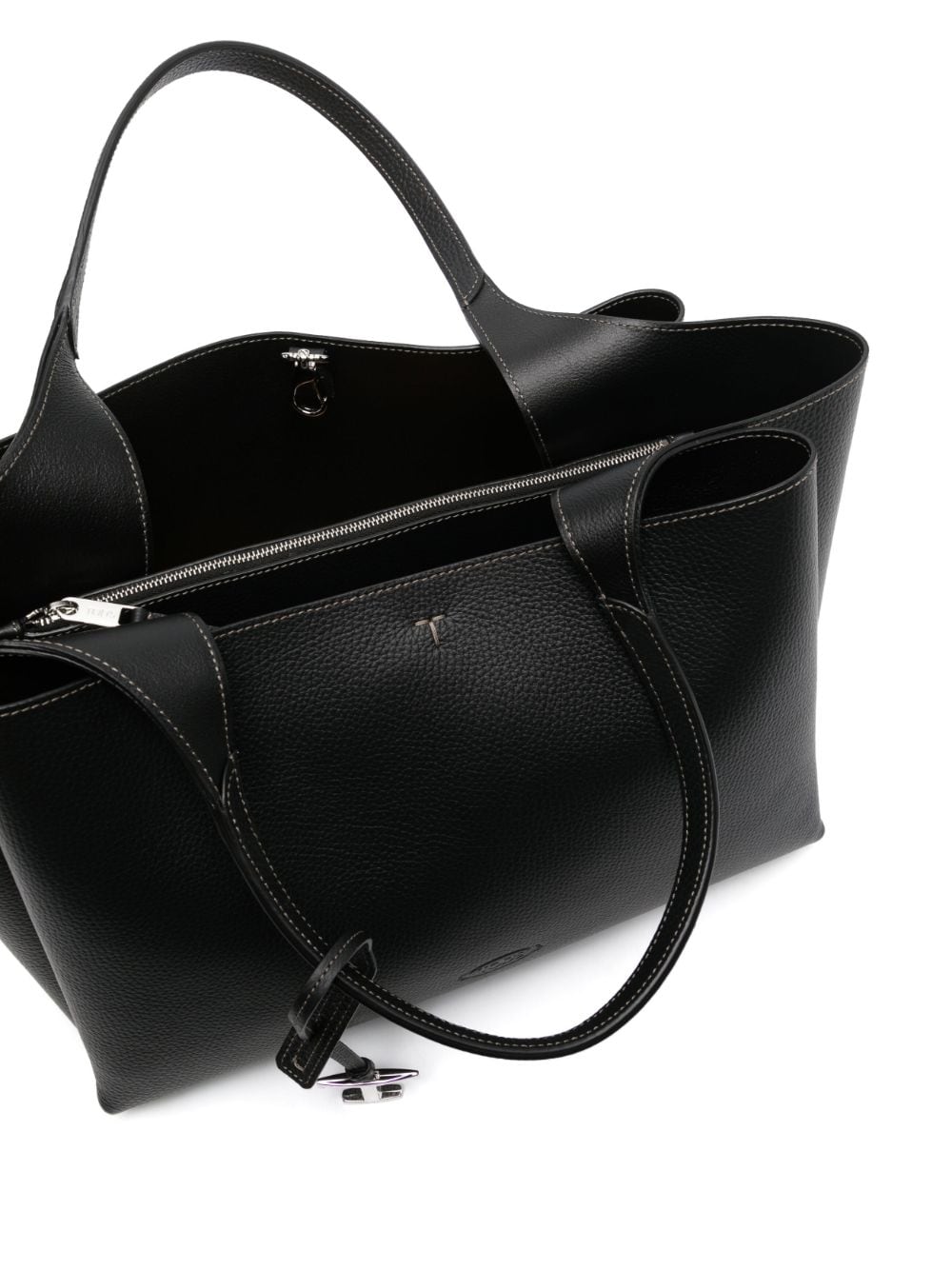 Tod's Black Medium Tote Bag