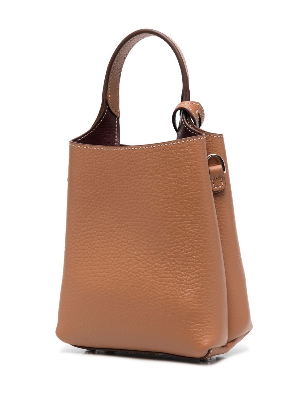 Tod's Micro Bag In Leather Brown