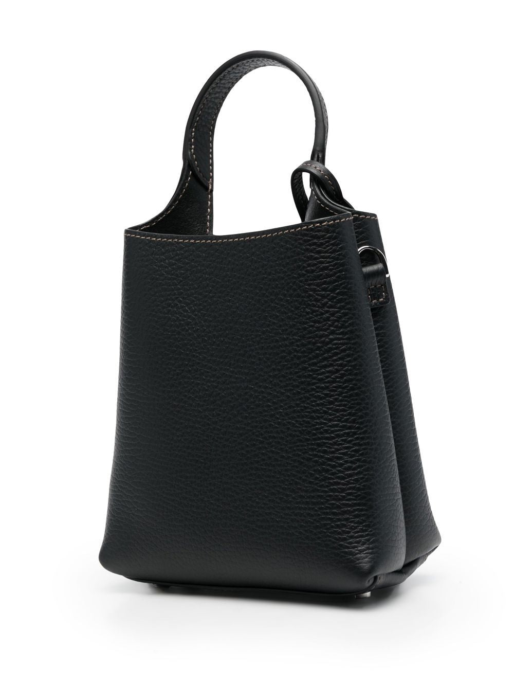 Tod's Micro Bag In Leather Black