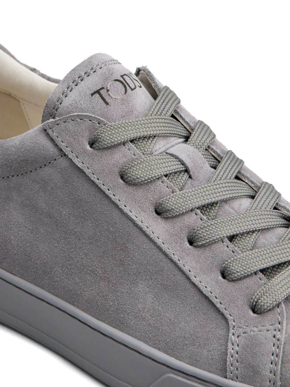 Tod's Suede Sneakers Grey