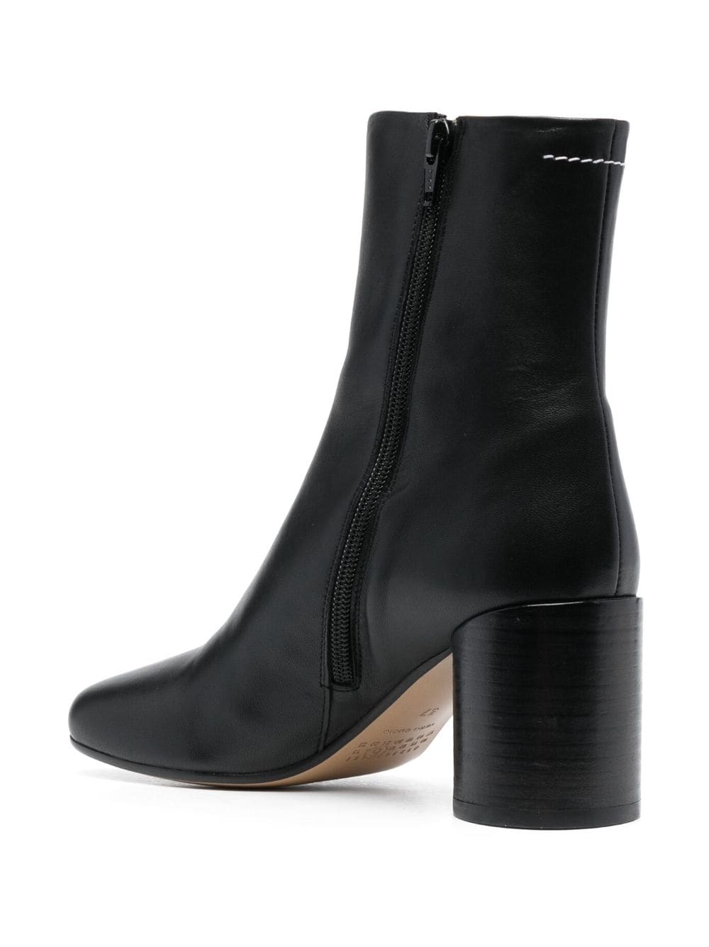 MM6 Maison Margiela Tabi Ankle Boots Black