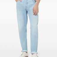 Brunello Cucinelli Slim Fit Jeans In Clear Blue