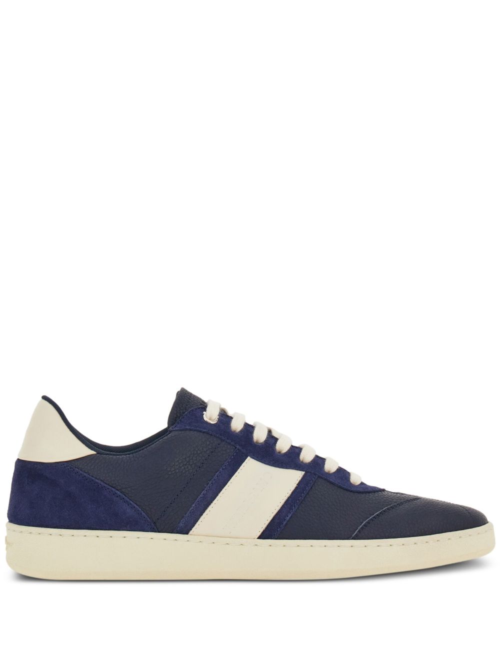 Ferragamo Achille 1 Low Top Sneakers Blue