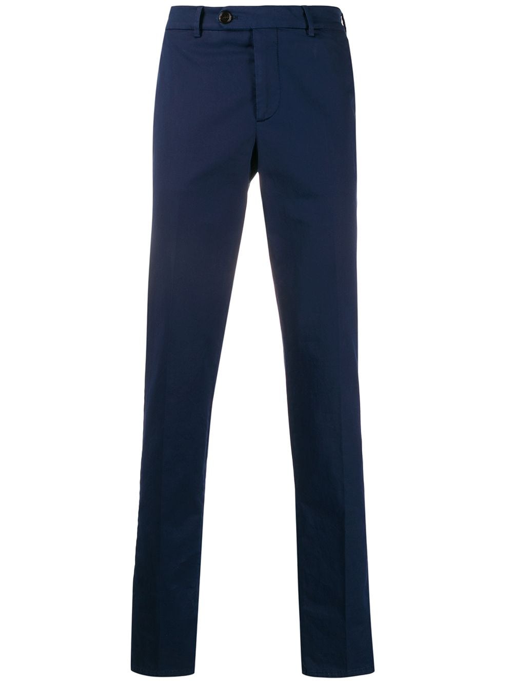 Brunello Cucinelli Medium Rise Chino Trousers Blue