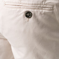 Brunello Cucinelli Stretch Cotton Slim Fit Chino Trousers In White