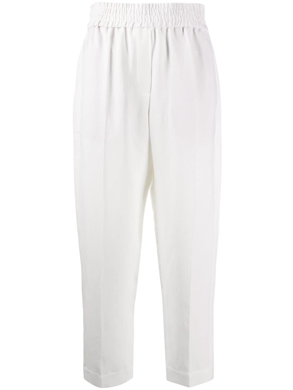 Brunello Cucinelli Tapered Leg Cropped Pants