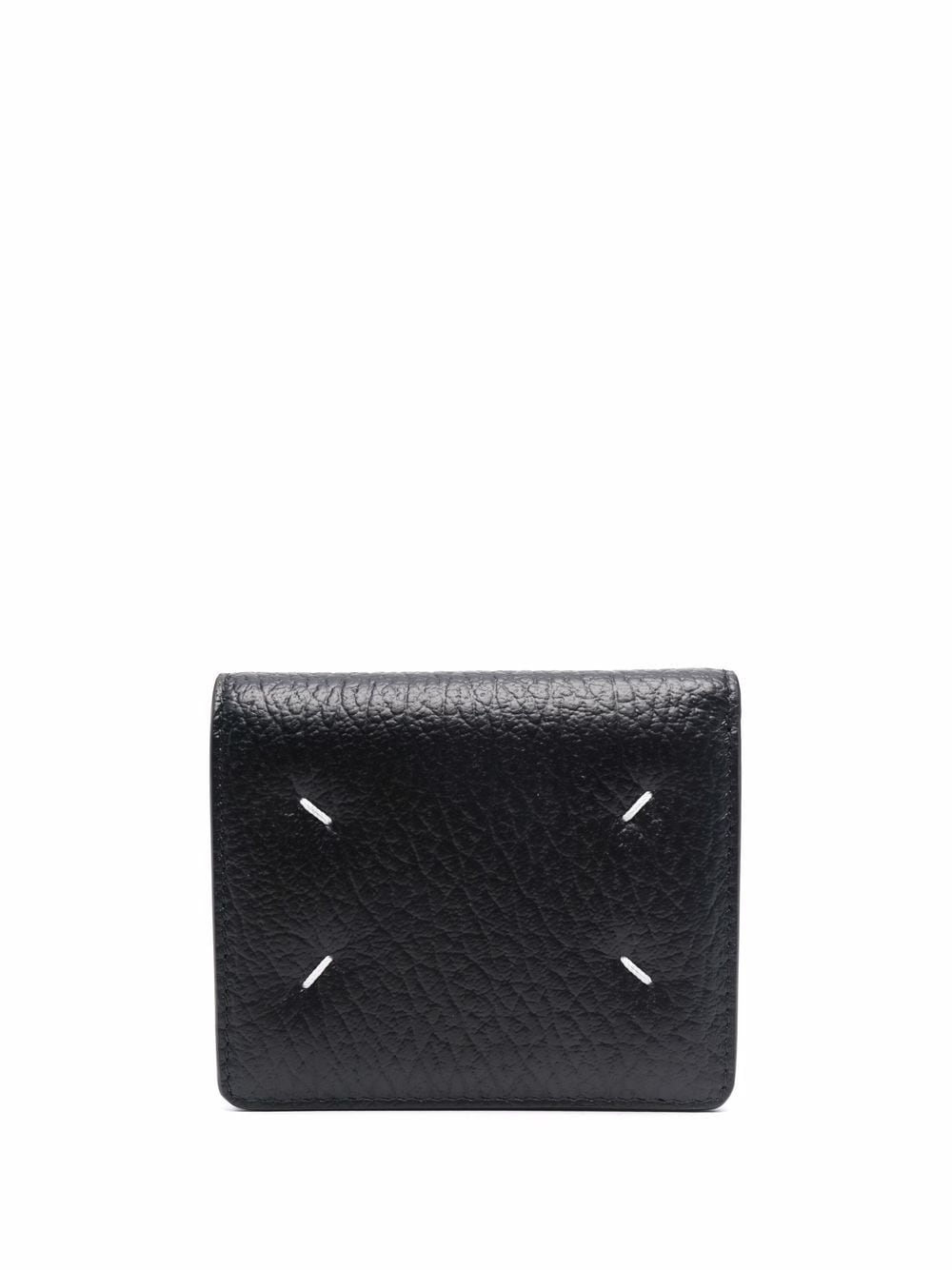 Maison Margiela Leather Bi-Fold Wallet Black