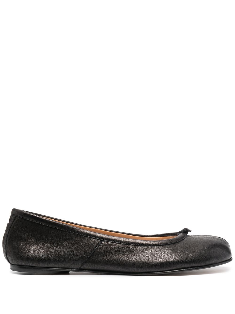 Maison Margiela Black Tabi Toe Ballet Flats