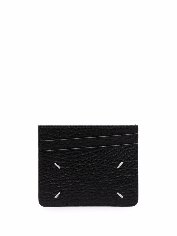 Maison Margiela Black Leather Card Holder