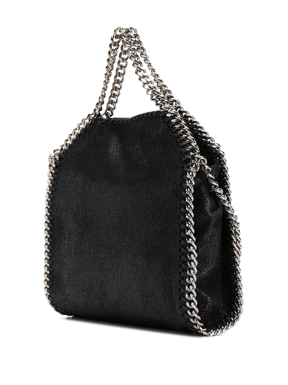 Stella McCartney Black Falabella Tiny Tote Bag