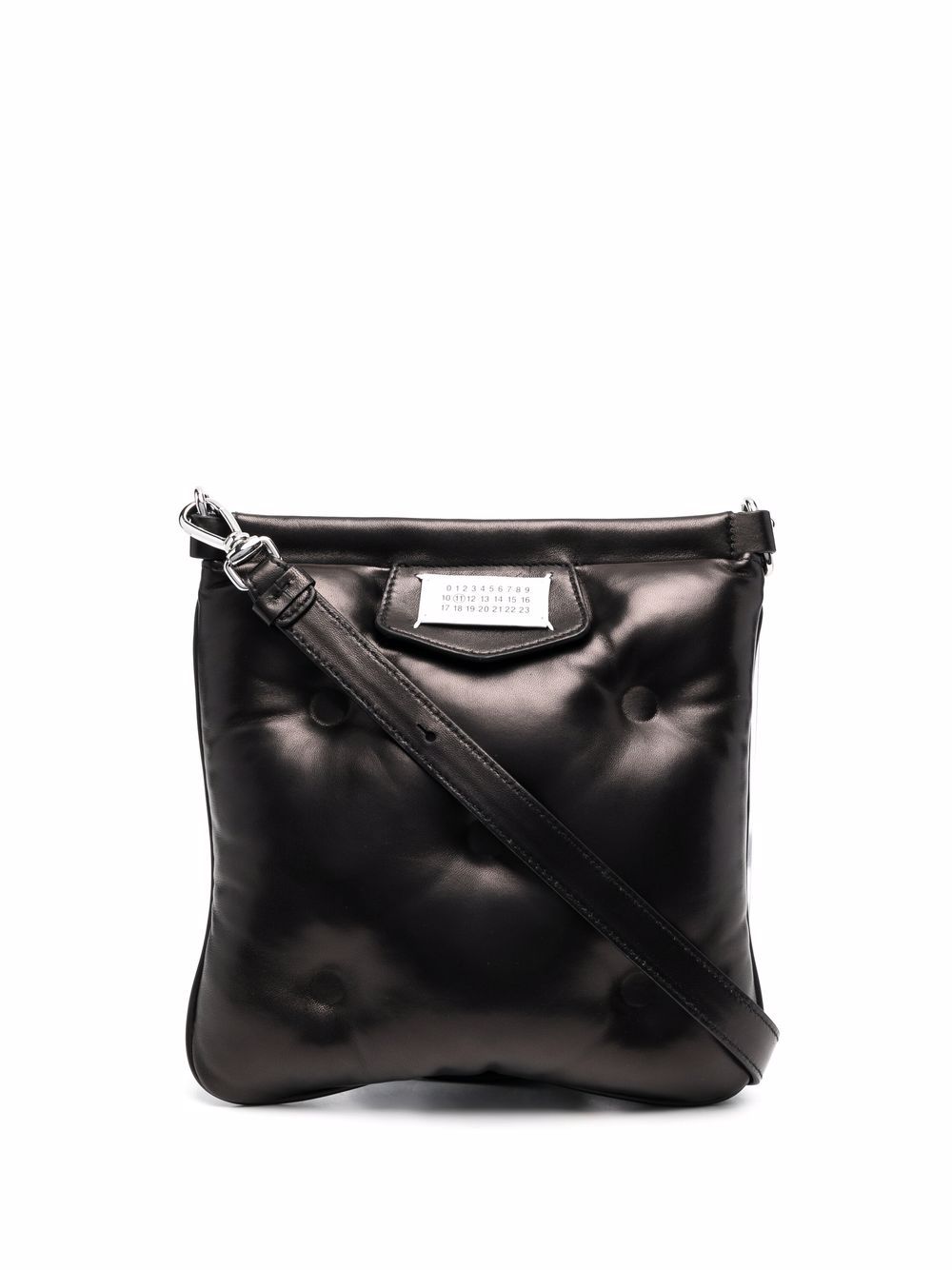 Maison Margiela Glam Slam Quilted Messenger Bag Black