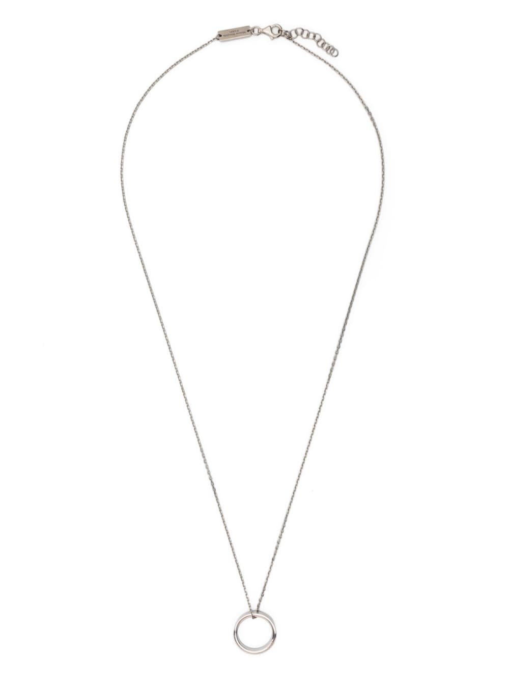 Maison Margiela Arghentia Pendant Necklace Silver