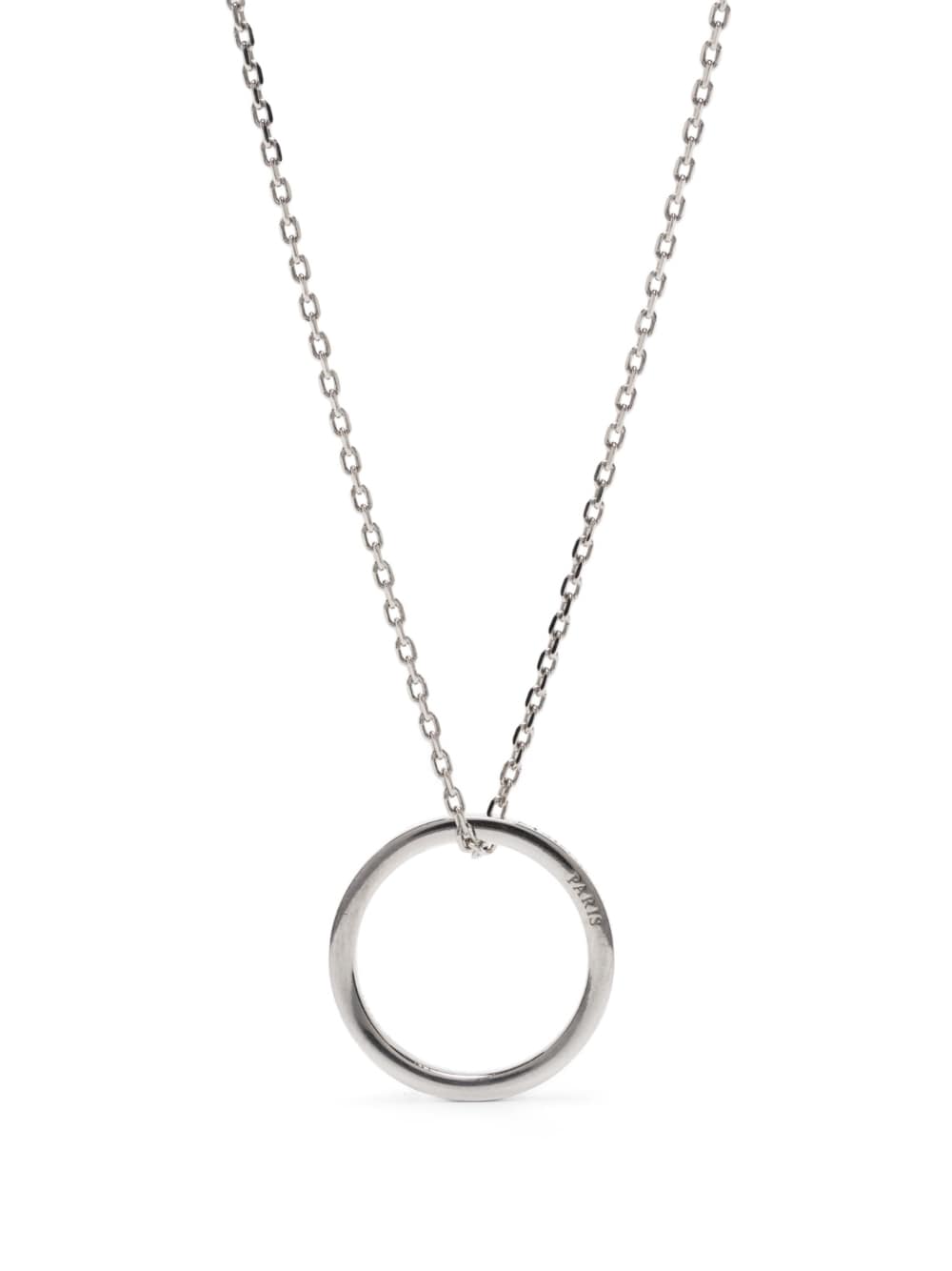 Maison Margiela Arghentia Pendant Necklace Silver