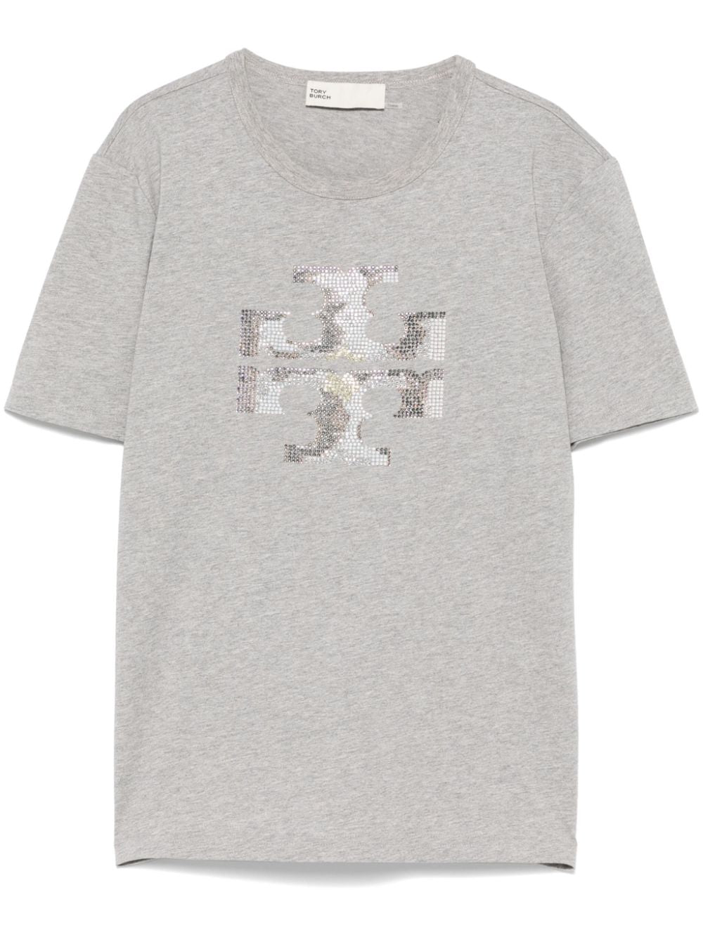 Tory Burch Grey Cotton T-Shirt