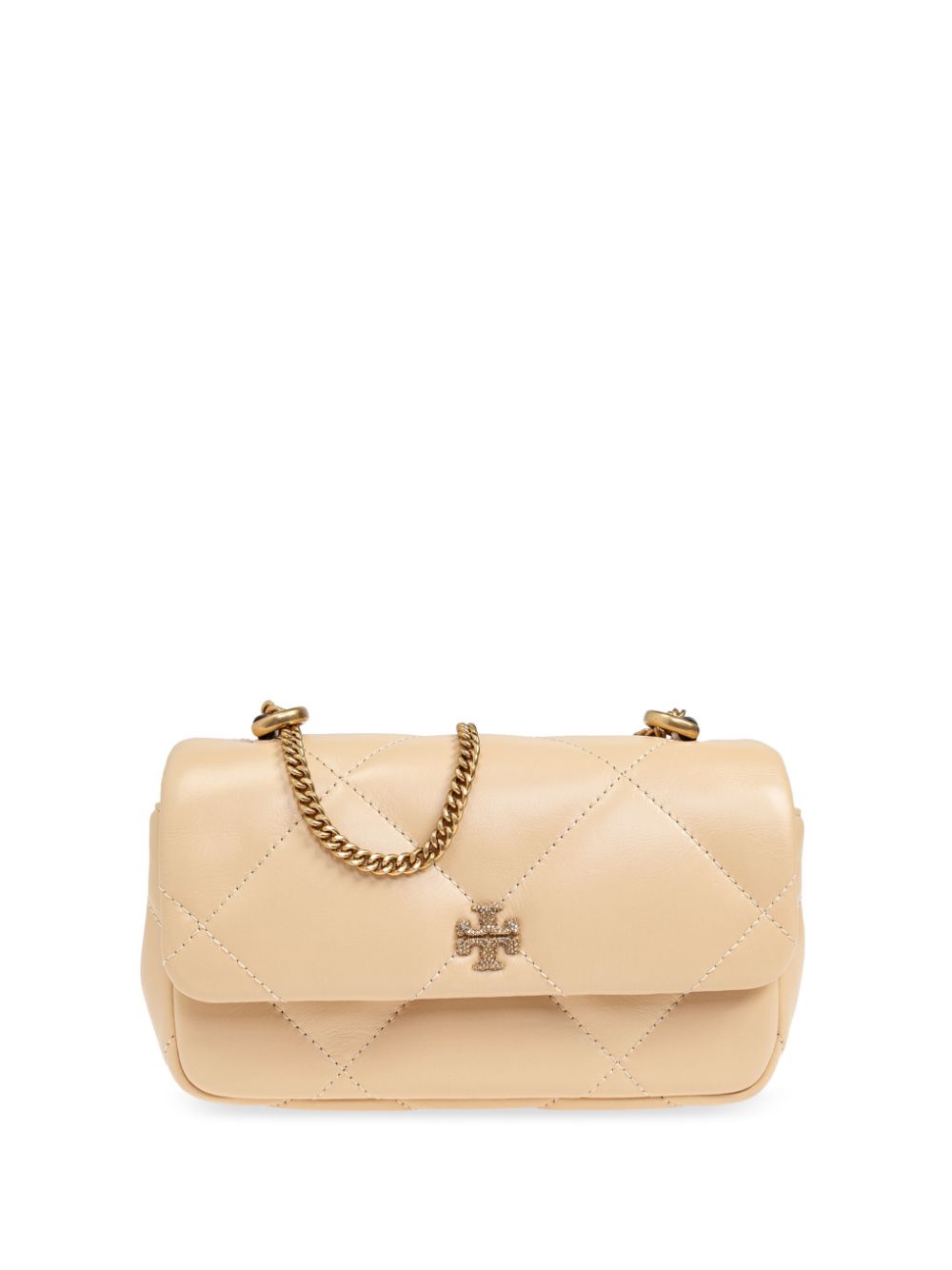 Tory Burch Mini Kira Diamond Quilt Pavé Shoulder Bag