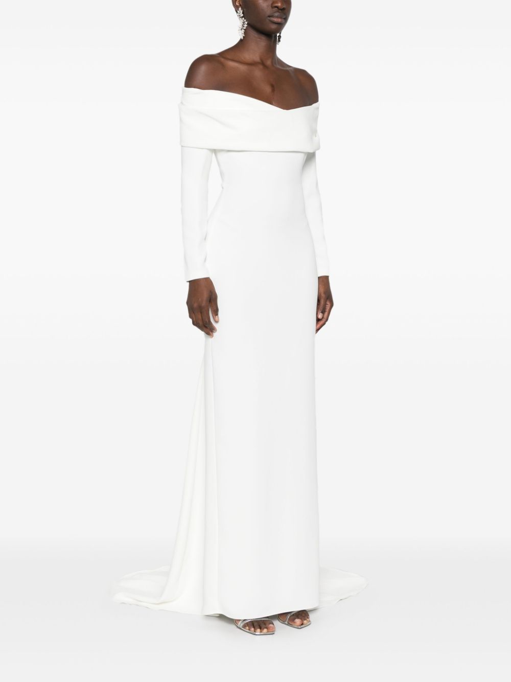 Solace London Lyla Off Shoulder Gown