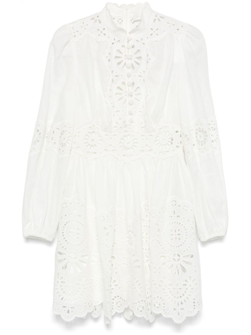 Zimmermann Acacia Mini Dress White