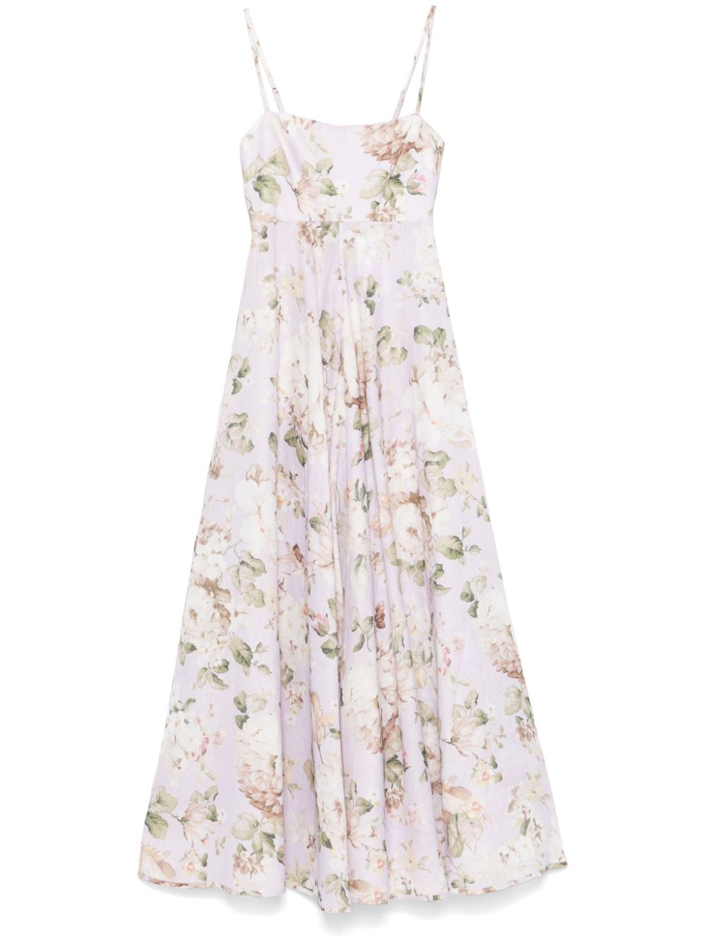 Zimmermann Acacia Midi Dress Lilac